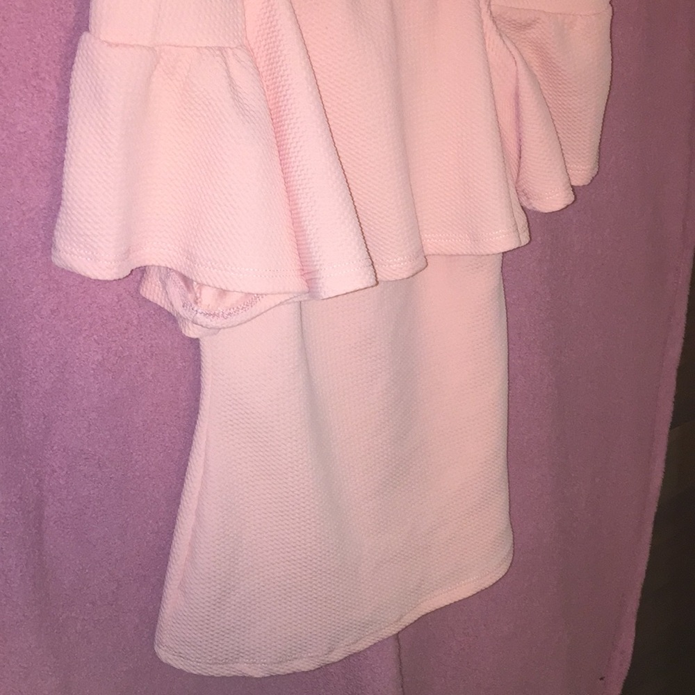 Light pink offshoulder top